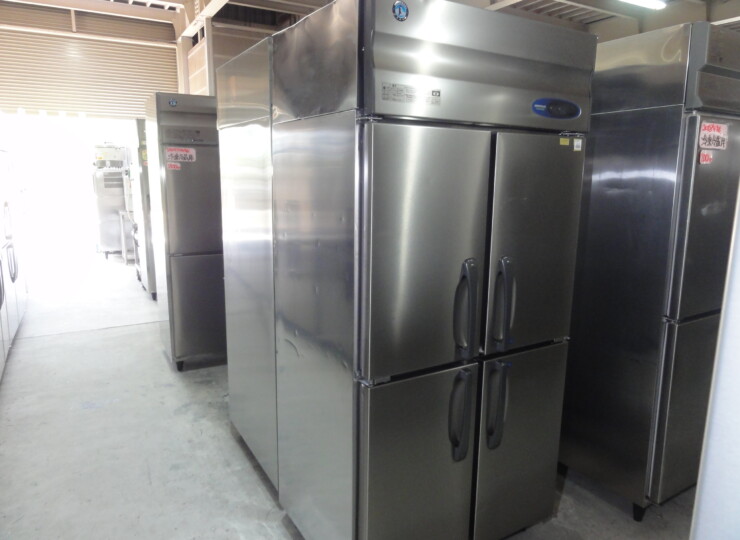 橿原店 ホシザキ 縦型4DR冷凍冷蔵庫 2017年製 3相200V | 奈良の厨房