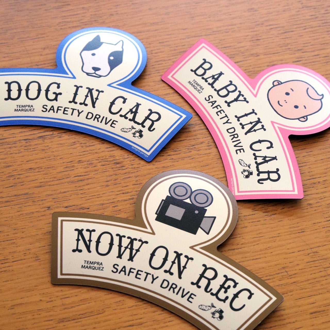 TEMPRA GARAGE カーマグネット / ステッカー（ジェリー鵜飼 / jerry