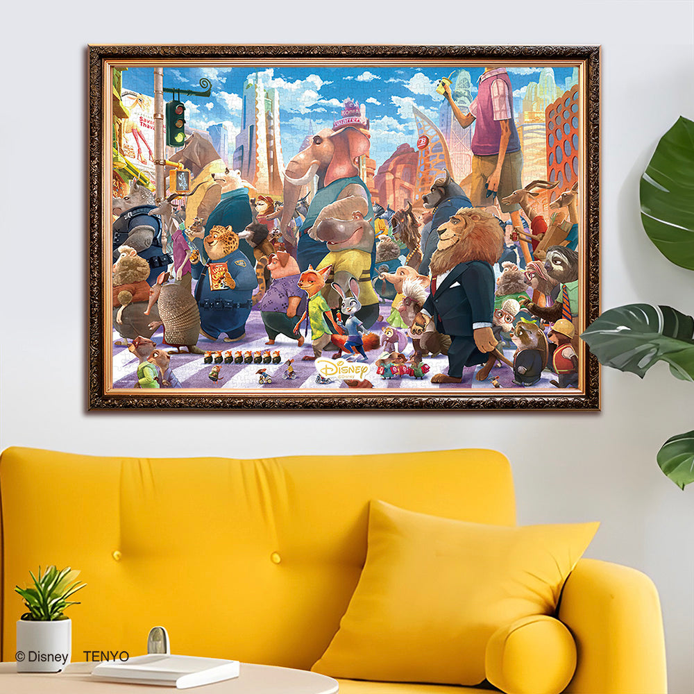 ジグソーパズル 1000ピース 「クロスウォーク（ズートピア）」 D-1000