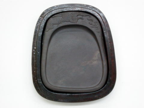 すずり 端溪硯 老坑 水巖 大西洞 金綫 五彩釘 書道用品 端渓硯