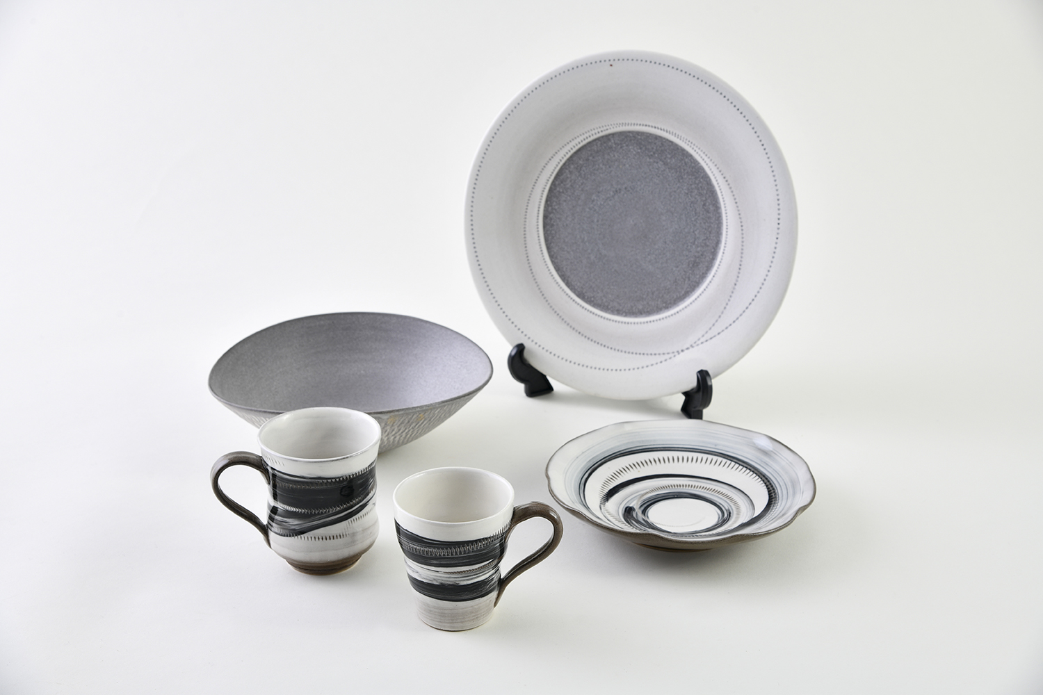 CATALOG ホビー・楽器・アート 〔灰釉 面取水指〕森山窯