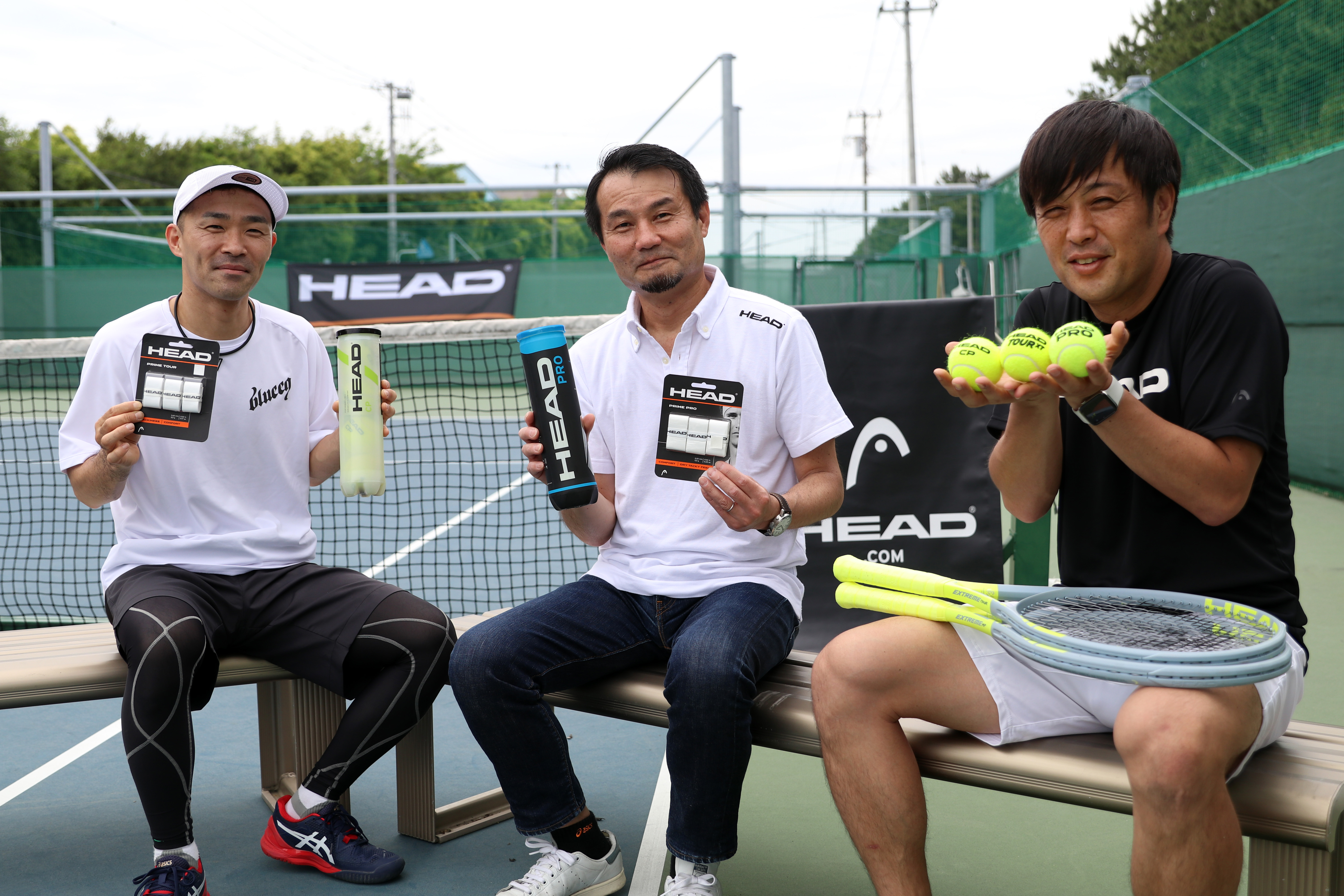 HEAD】のボール「TOUR XT」「PRO」「CP」3機種打ち比べインプレ