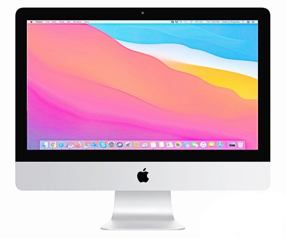 iMac（21.5インチ,2017）HDD1TB/8GB〈MMQA2J/A〉⑤