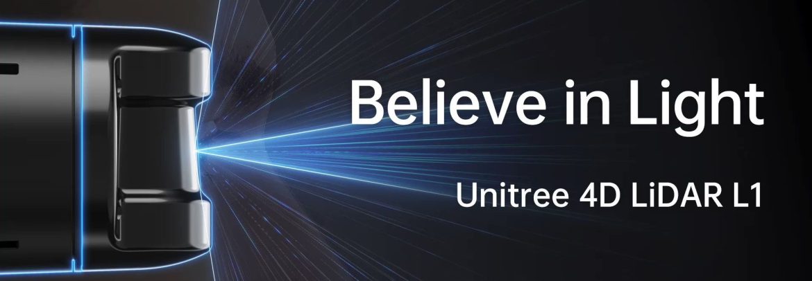 Unitree 4D LiDAR L1 | 4足歩行ロボットや移動ロボットに搭載可能