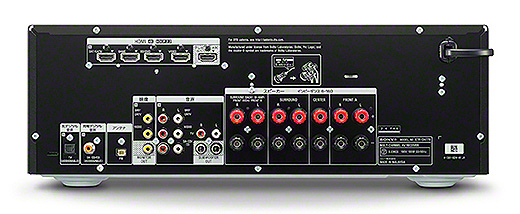 4Kコンテンツ対応の7.1chマルチチャンネルインテグレートアンプ「STR