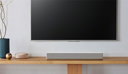 ソニーストアにて1本で臨場感豊かな音を楽しめるサウンドバー「HT