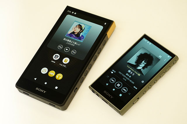 ウォークマン「NW-ZX700シリーズ/NW-A300シリーズ」本体ソフトウェア