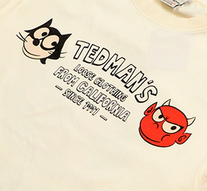 TDLS-347 | ロングスリーブ Tシャツ | TEDMAN