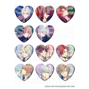 ピオフィオーレの晩鐘 トレーディングハート缶バッジ | ピオフィオーレ