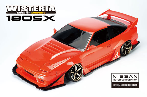 ホビーラジコン ReveD 180SX DB-180SXW【NISSAN 180SX WISTERIA