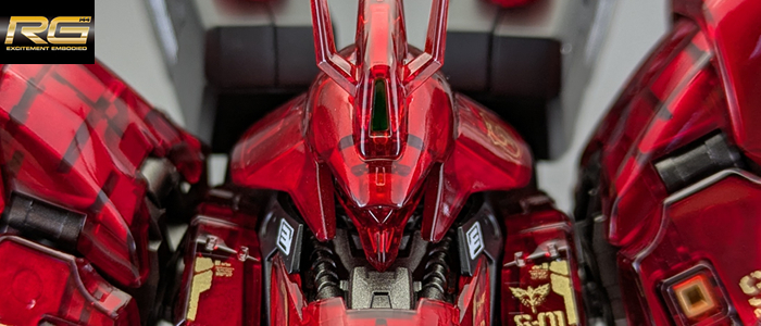 完成品] RG MSN-04 SAZABI [CLEAR COLOR] | テキトーオヤジノ墓 (旧
