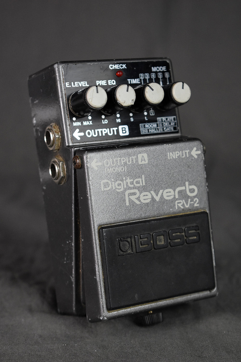 ギター BOSS Digital Reverb RV-2 Feature – 1987 BOSS RV 2 Digital