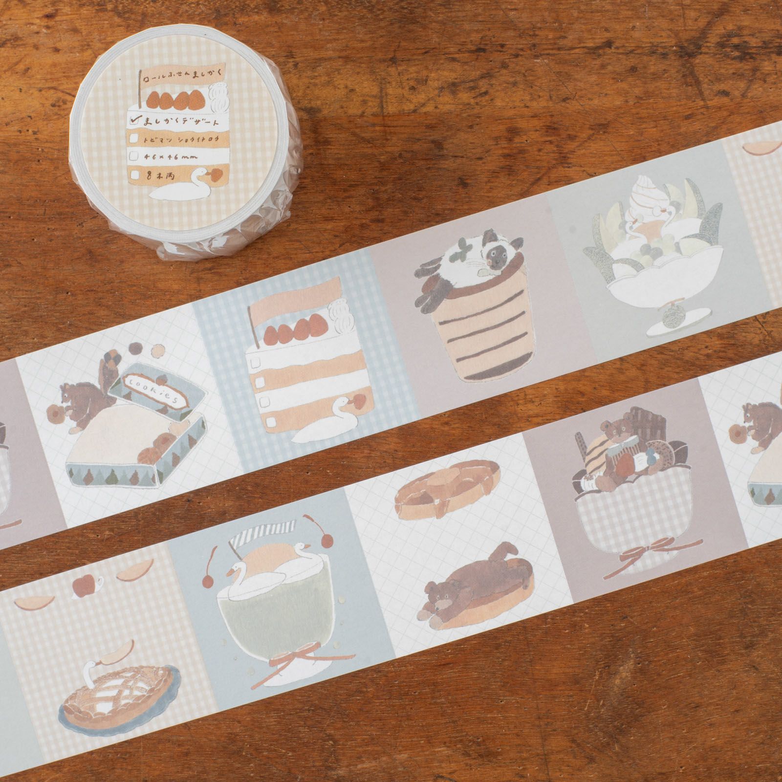 手紙社｜トビマツショウイチロウ・ロールふせんましかく「ましかく