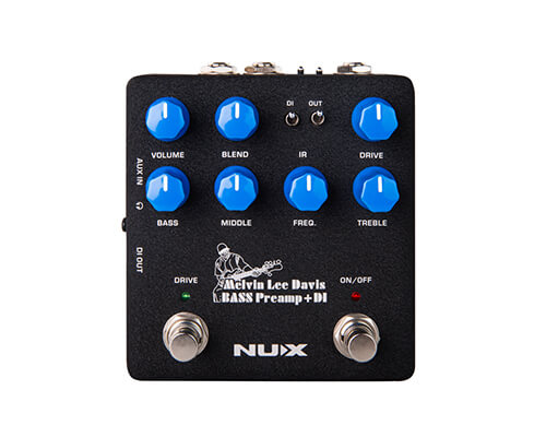 NUX NBP-5 Melvin Lee Davis Bass Preamp & DI w/USB Audio Interface