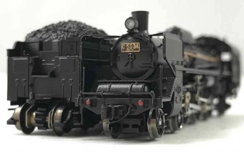 HOゲージ 蒸気機関車 金属製 黒 黒い蒸気機関車HOゲージモデル ドイツ