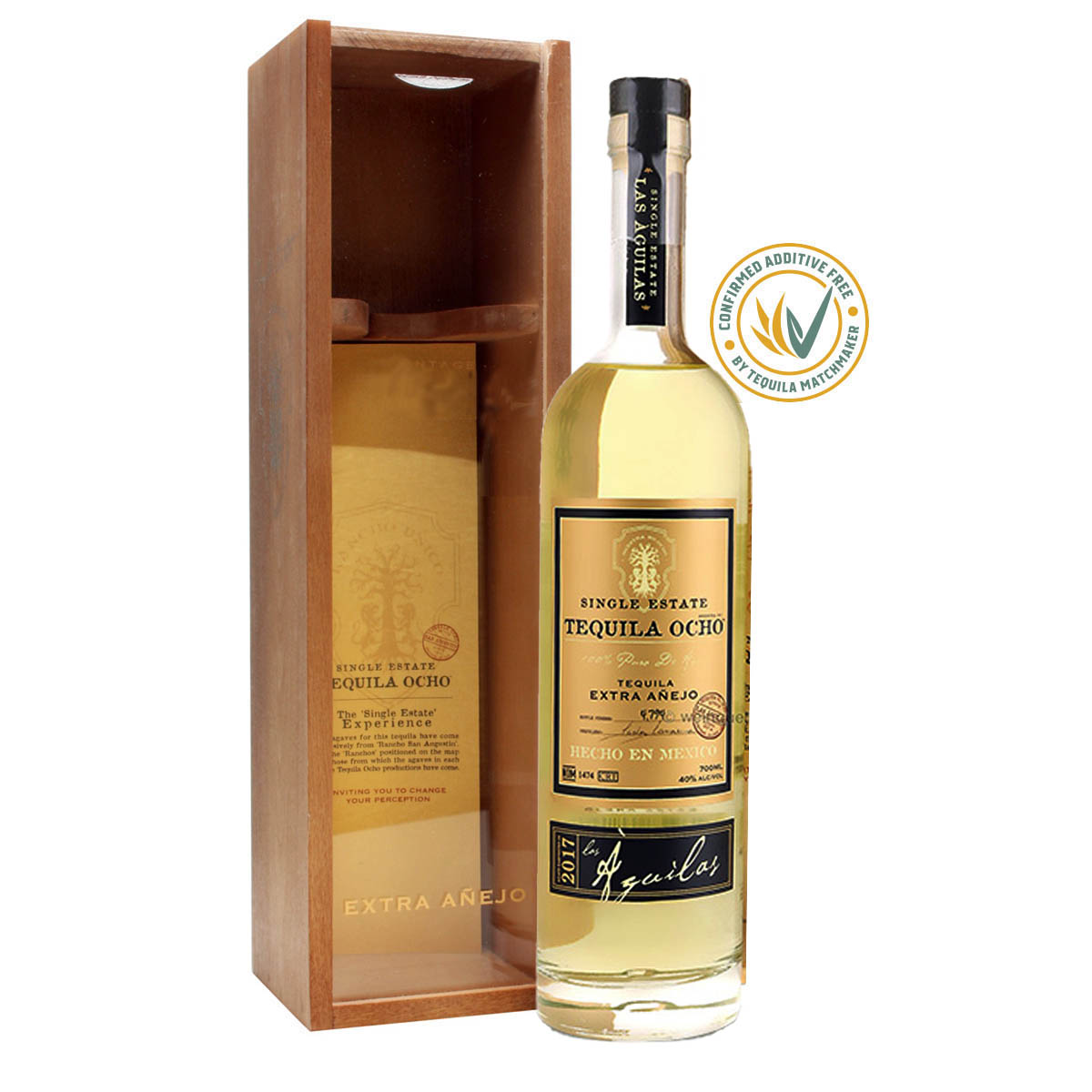 かるオチョ エクストラアネホ 2017 Las Aguilas 700ml Tequila Ocho