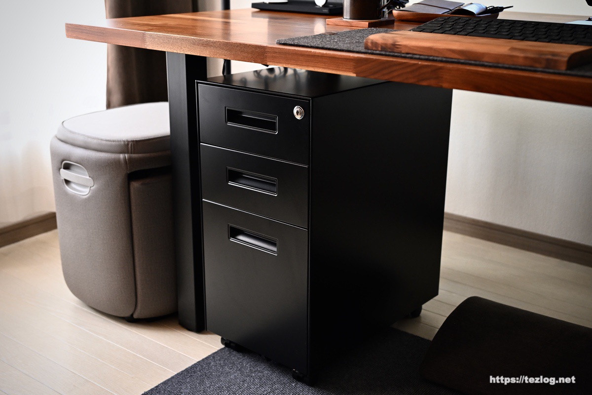 KANADEMONO Simple - Office スリム キャビネットワゴン レビュー