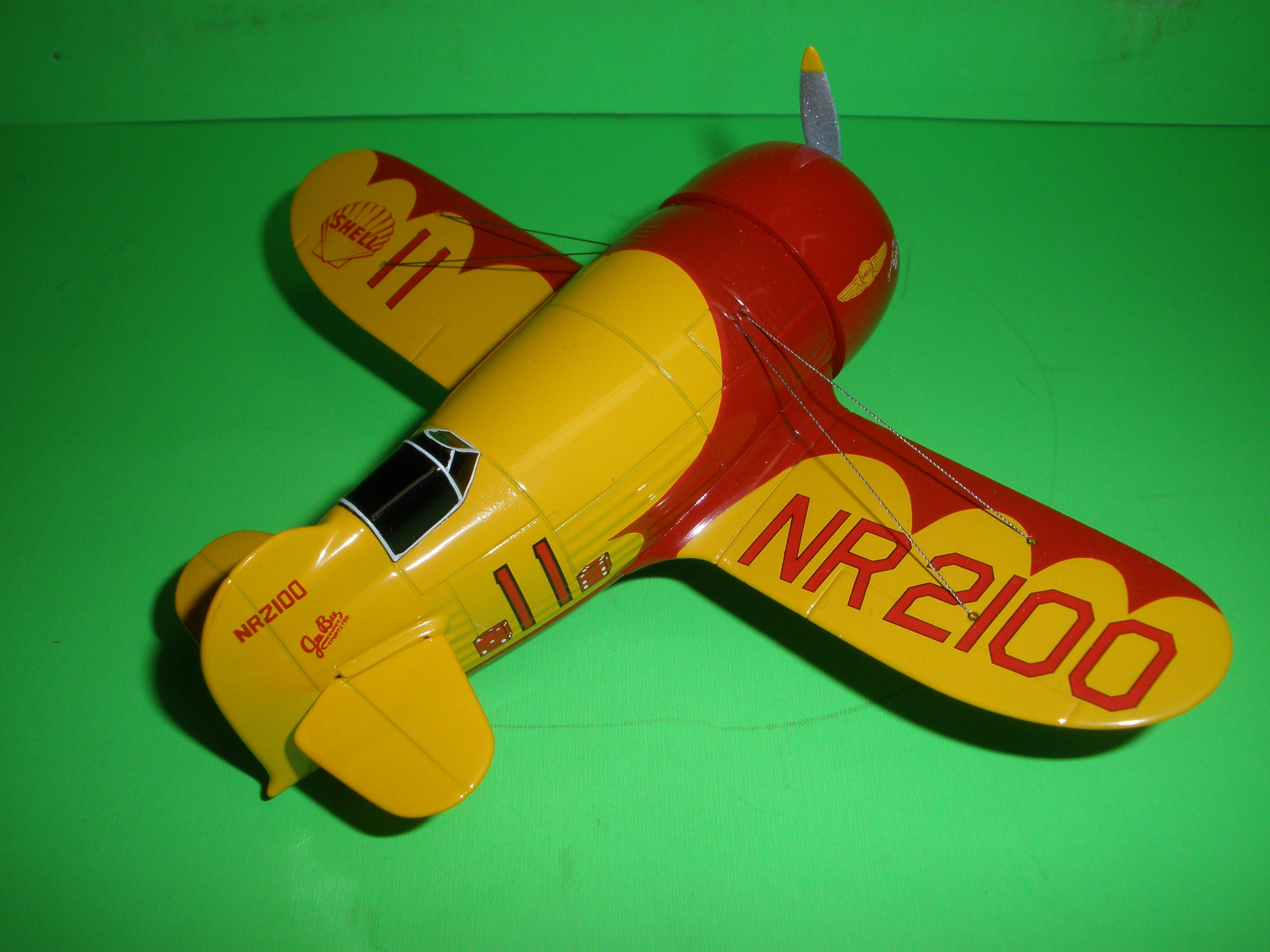 1 - Shell 1930's Gee Bee R-1 Supersportster Airplane – Texaco Toys