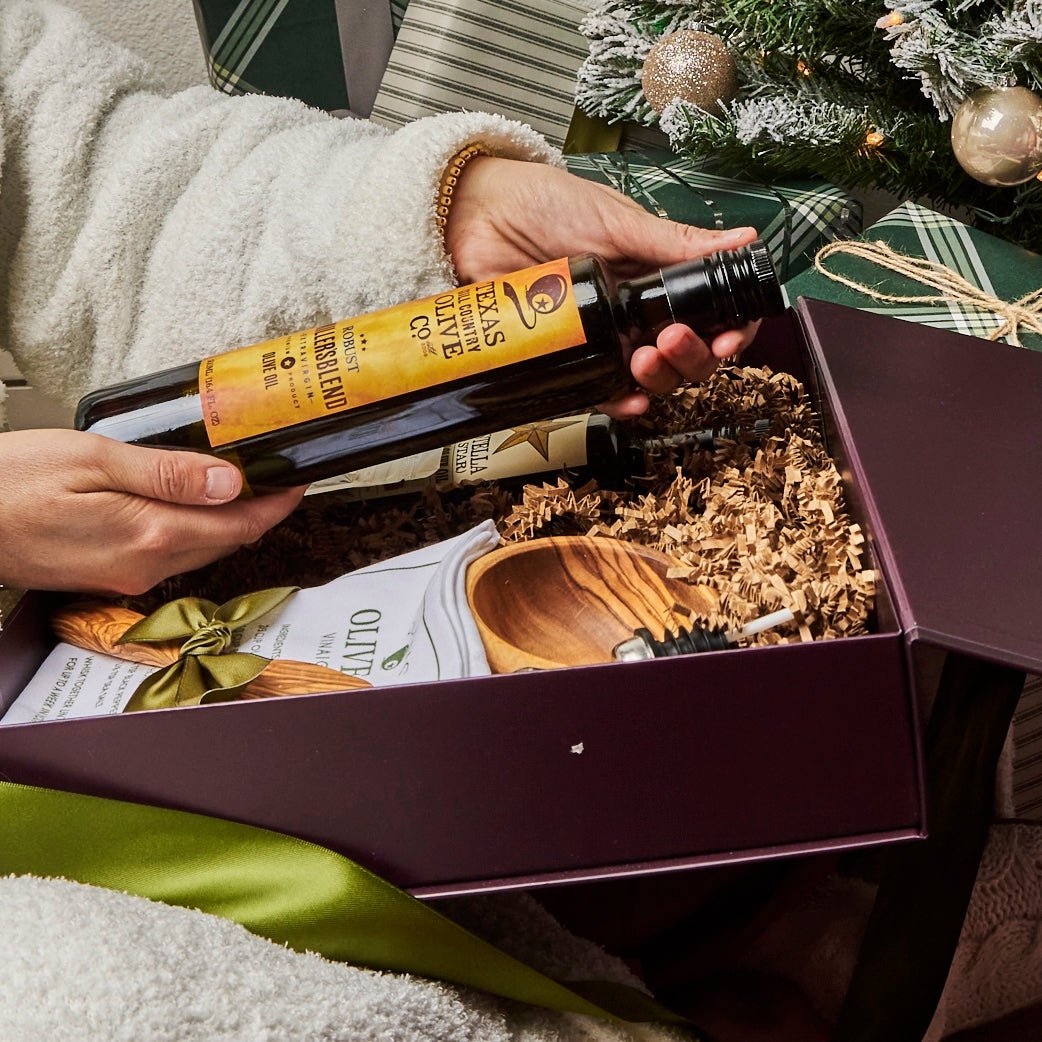 Deluxe Dipping Bowl Keepsake Box - Texas Hill Country Olive Co.