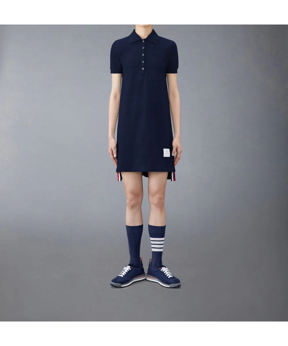 THOM BROWNE/トムブラウン_women通販 | ネイビー ストライプ コットン