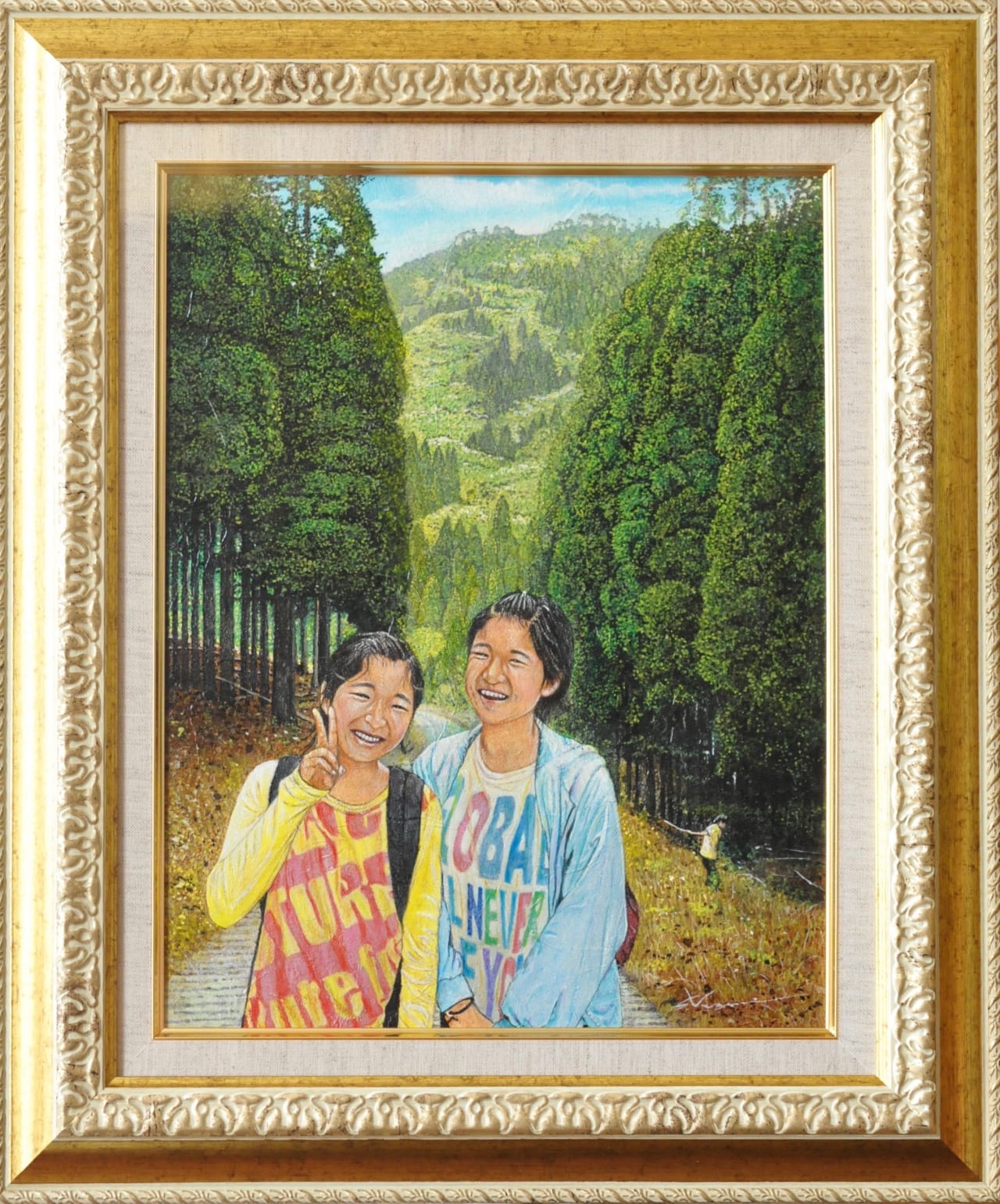 上鈴木正一 油彩画 B4『オルフェーヴル6』新作原画 超オススメの作品