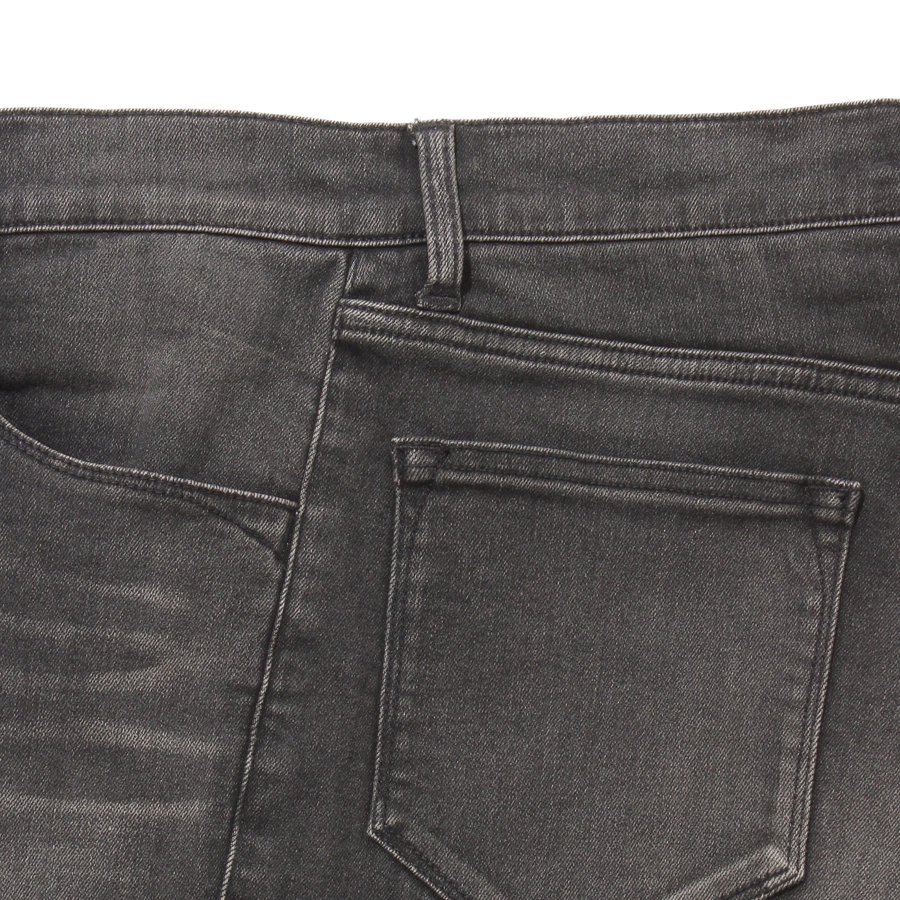 受注終了】INORAN別注ブラック色落ちデニムサルエル「Mature