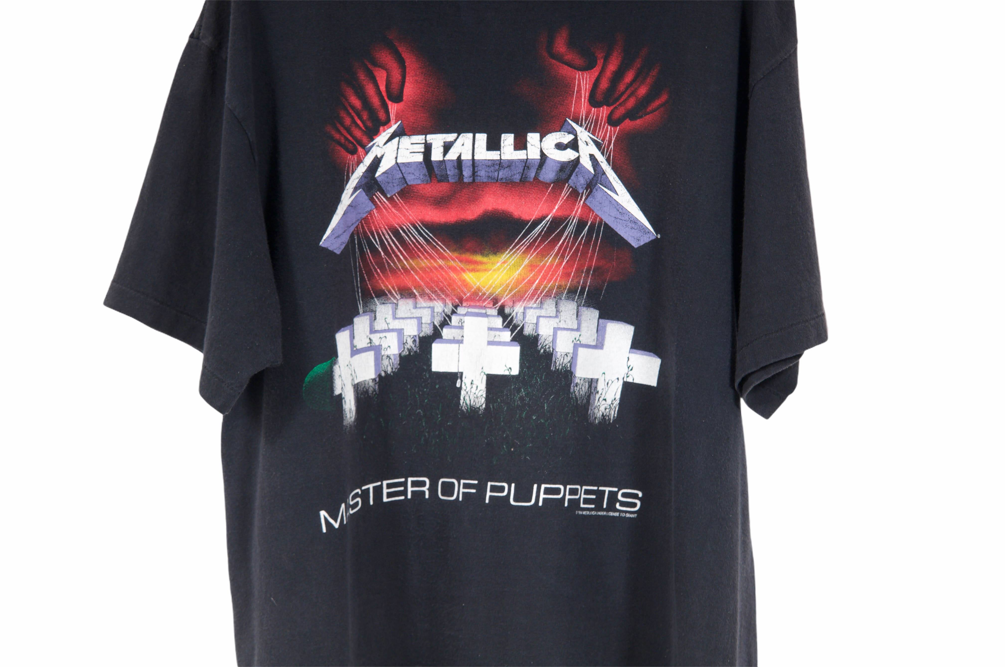 Master of Puppets Metallica T Shirt – THE-ECHELON
