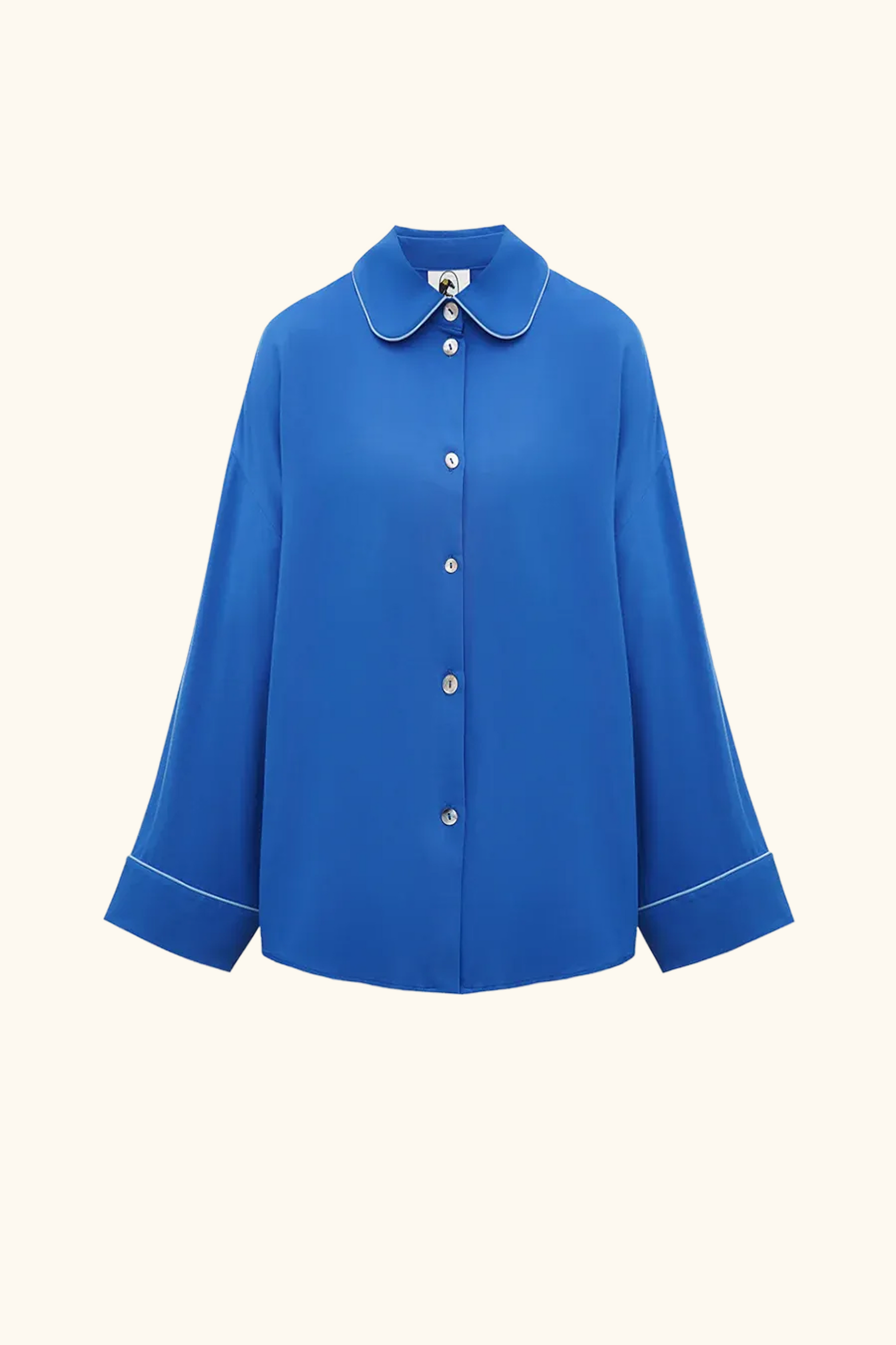 Pastelle Oversized Shirt in Dusk Blue – Sleeper