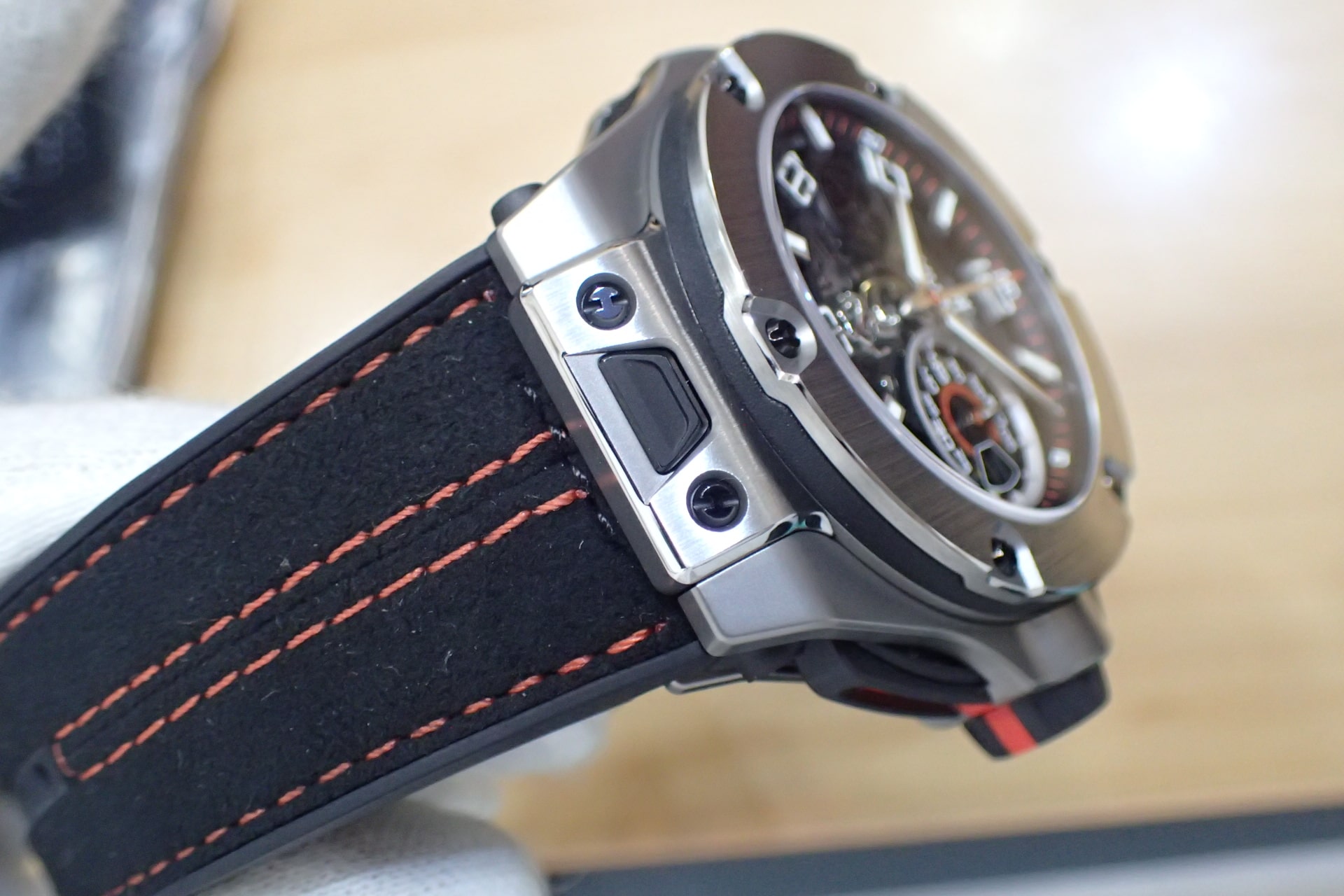 中古品AA【HUBLOT】ウブロ ビッグバン ウニコ フェラーリ チタニウム