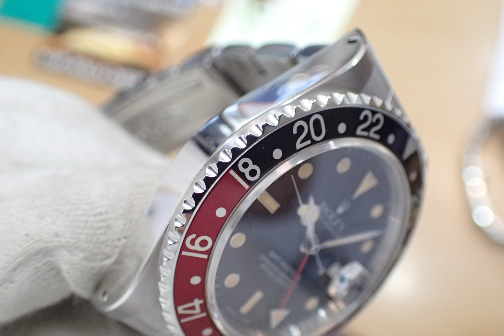 中古品V【ROLEX】ロレックス GMTマスター2 Ref.16760 シリアル84番台