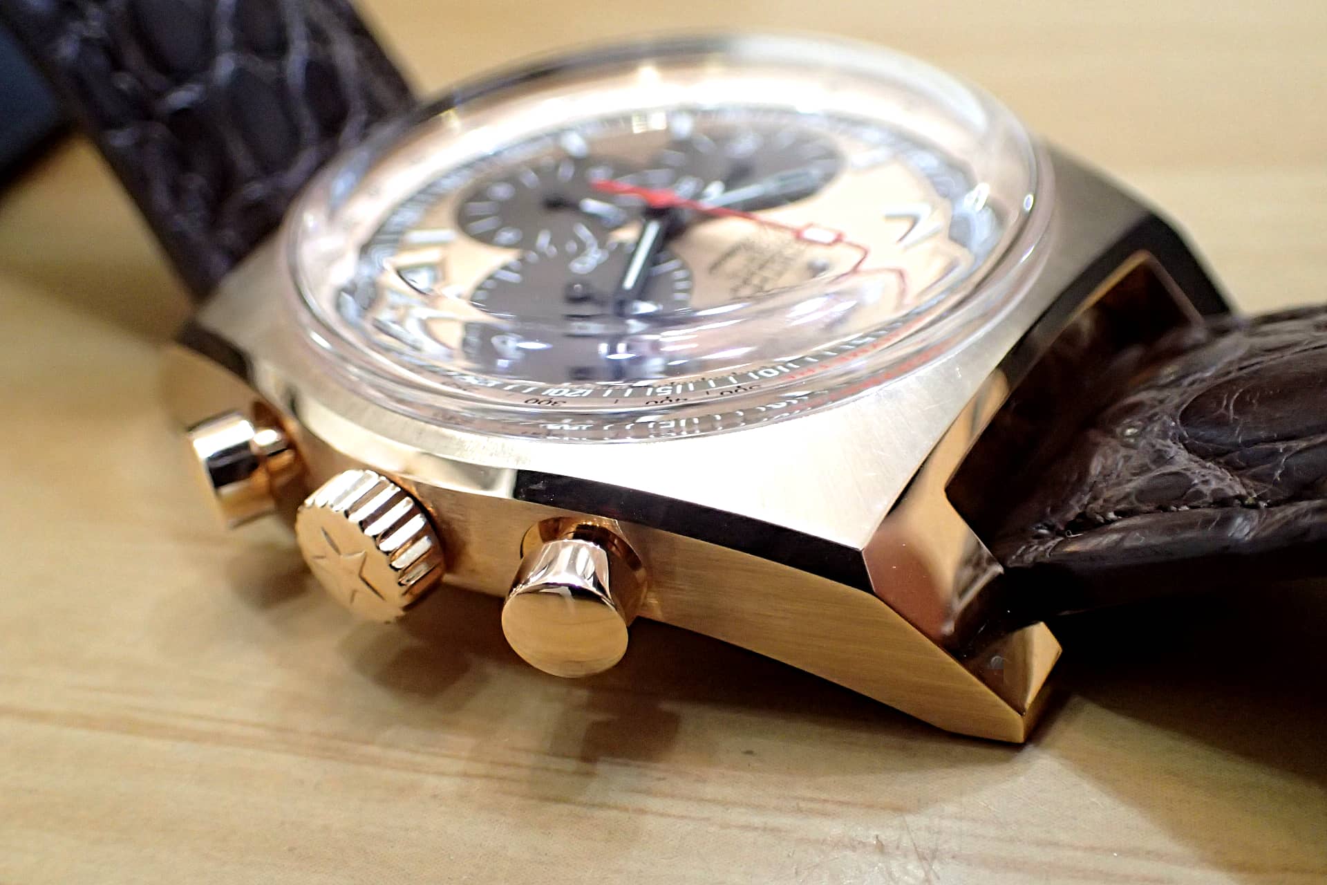 中古品A【ZENITH】ゼニス ニューヴィンテージ1969 オリジナル 18KPG