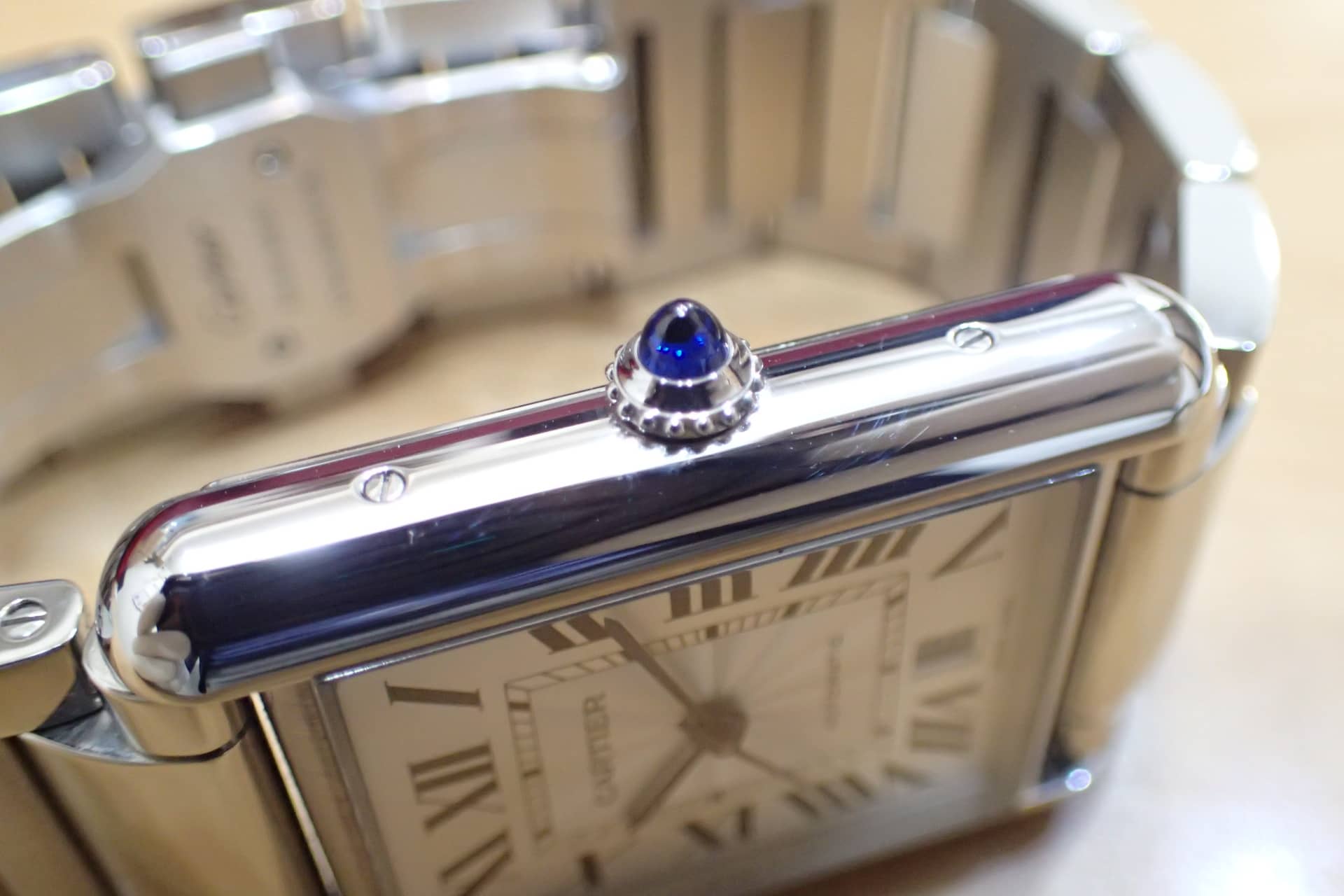 中古品A【Cartier】カルティエ タンク マスト XL Ref.WSTA0053