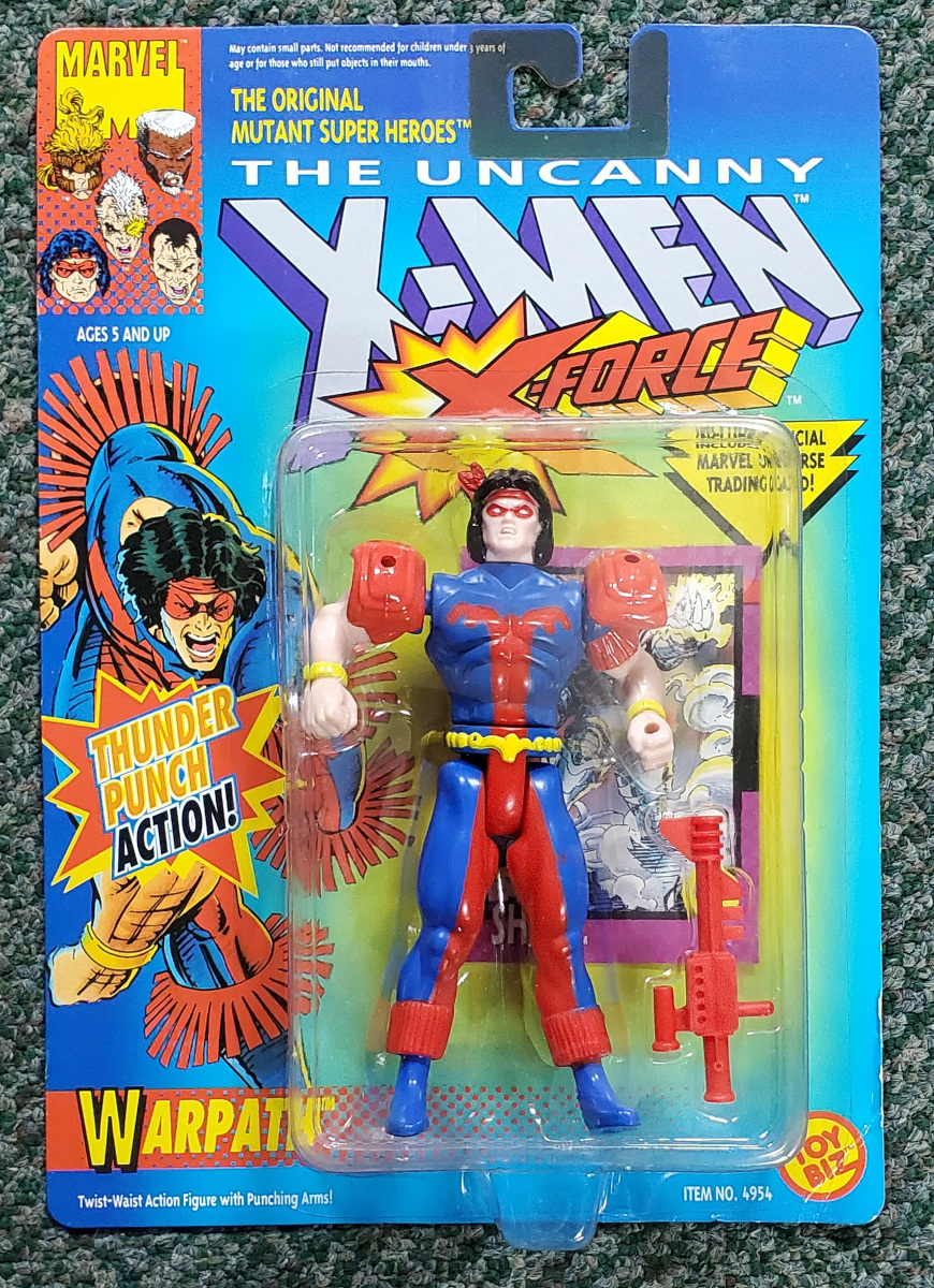 Toy Biz Uncanny X-Men X-Force Warpath Action Figure: Mint on Card