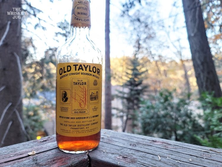 1986 Old Taylor Bottled In Bond Review - The Whiskey Jug