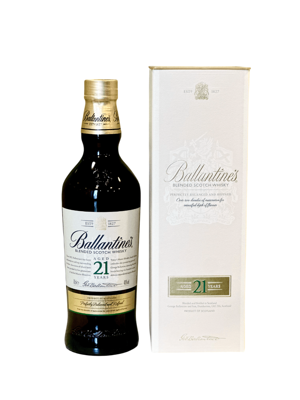 Ballantine's 21 Year Old 700ml - TheWhisky.SG