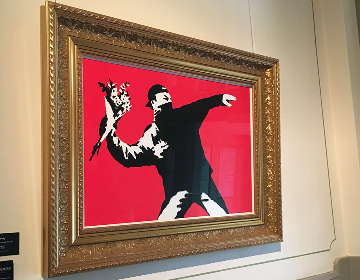 バンクシー（Banksy）初のエキシビション「Existencilism（イグジ