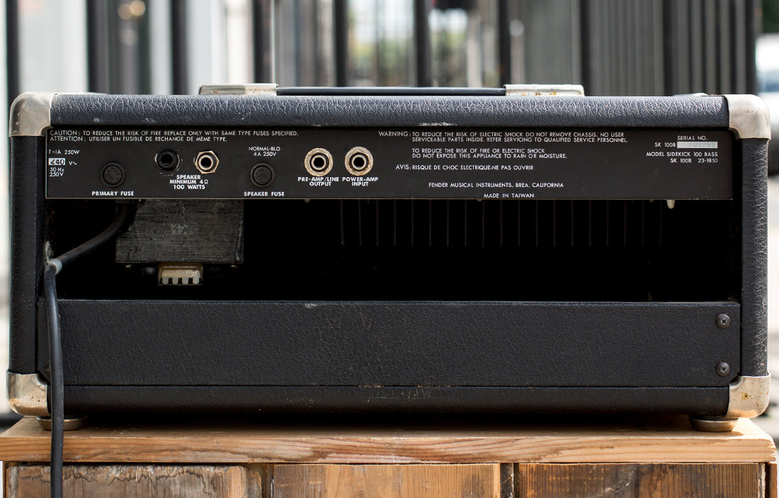 Fender SK-100B – The Bass Gallery