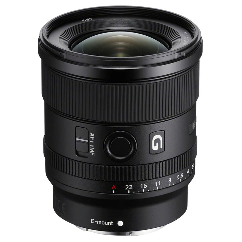 Sony FE 20mm F1.8 G レンズ Sony FE 20mm f1.8 G