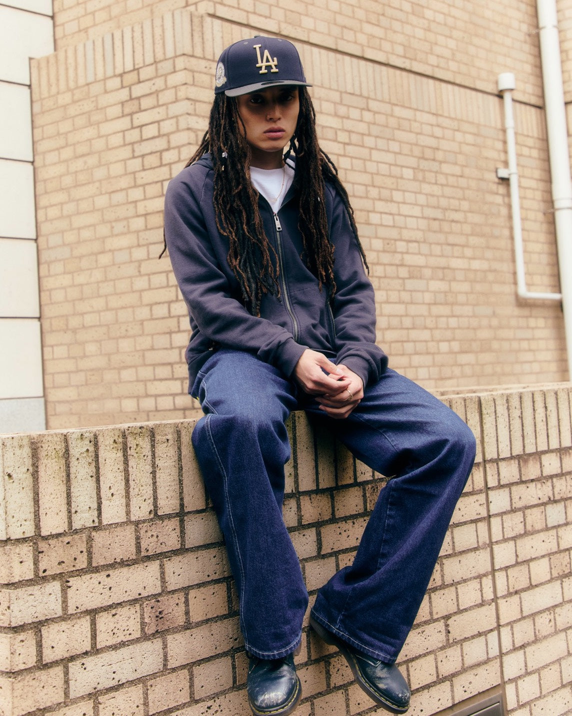 THE CAP 59FIFTY TRADITIONAL NAVY ロサンゼルス・ドジャース