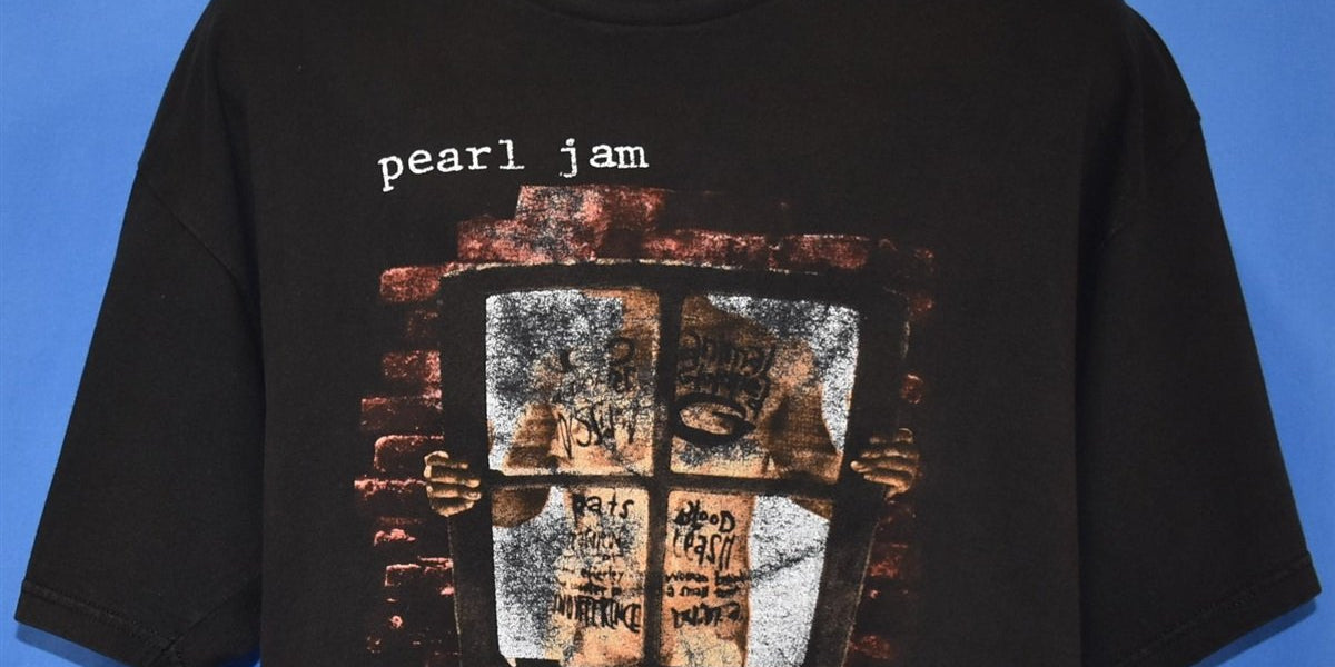 90s Pearl Jam Window Pain 1993 Vs Tour t-shirt Extra Large – The