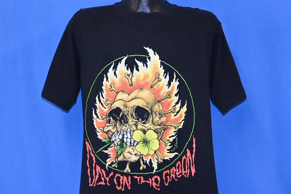 90s Metallica Day on the Green 1991 Pushead Rock t-shirt Medium