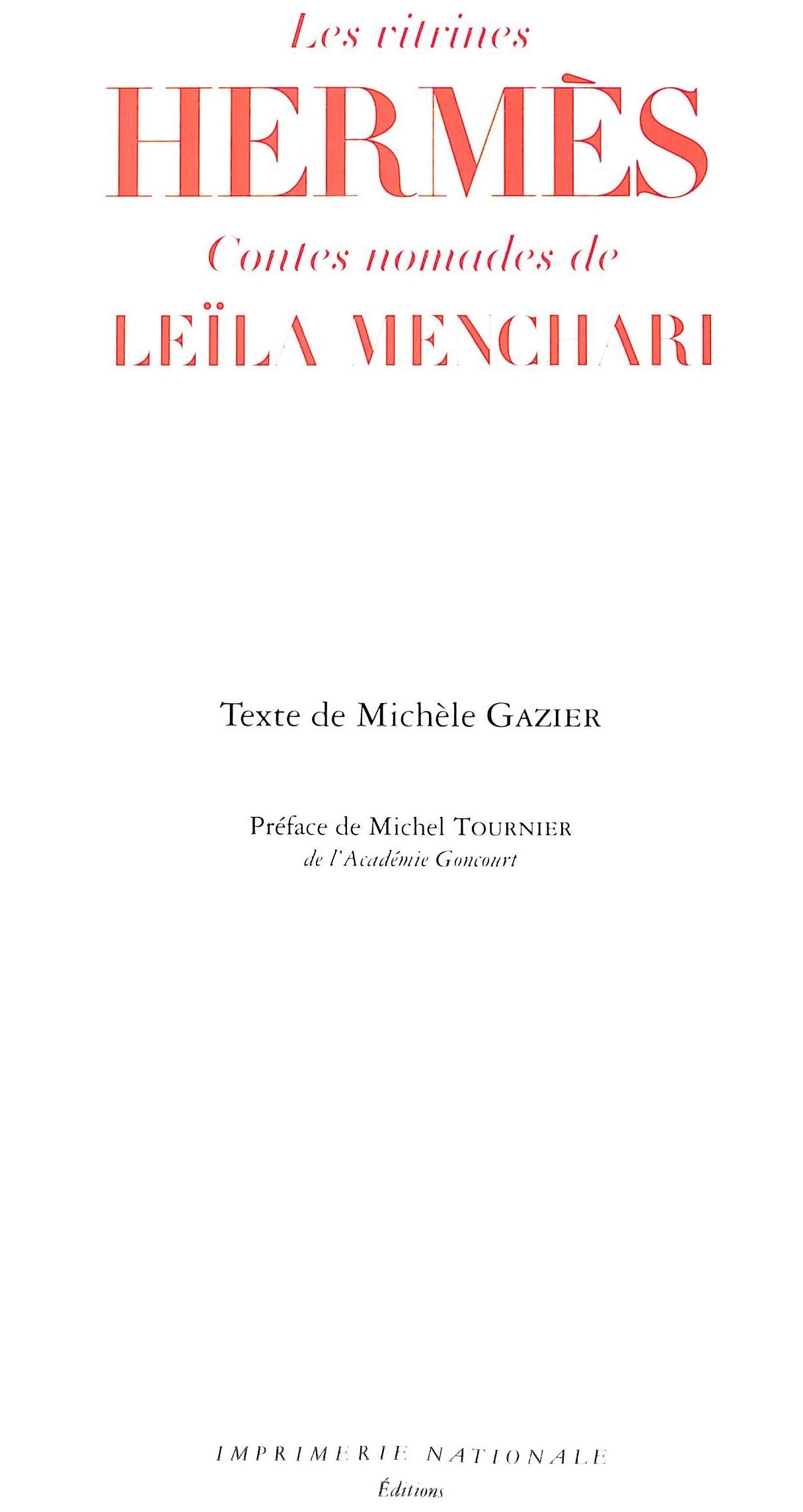 Les Vitrines Hermes Contes Nomades De Leila Menchari
