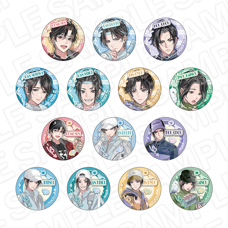 魔道祖師 THEキャラ 公式茶屋 五期ランチョンマットとコースター全15種