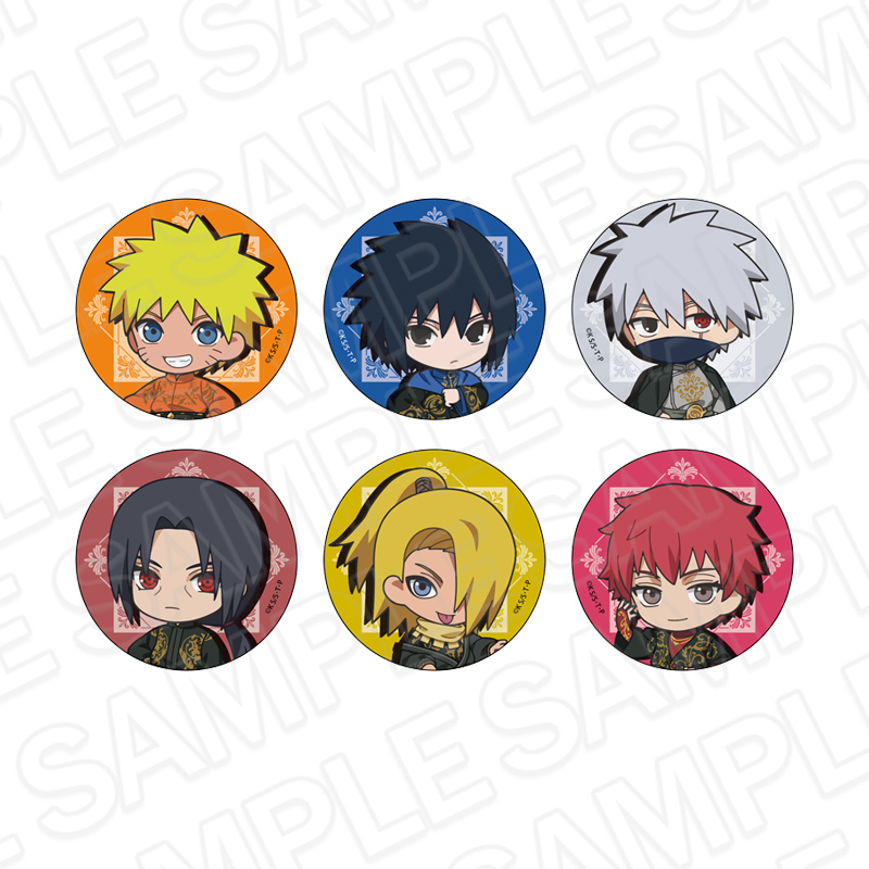 NARUTO アラベスクファッション 【 うちはイタチ 】 缶バッジ 32点