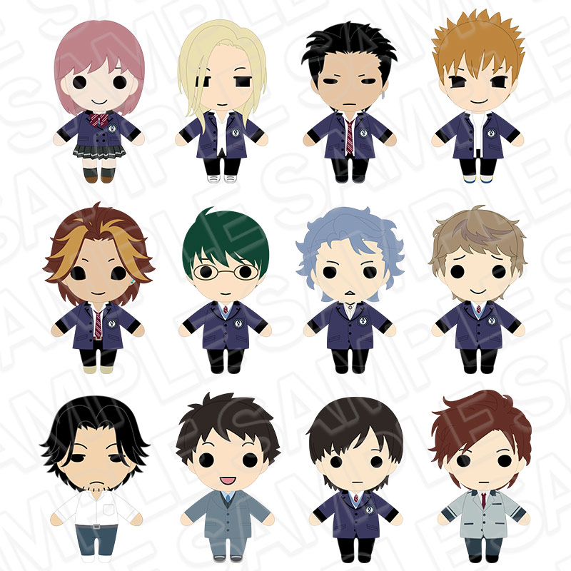 ときメモ 本多行 ぬいぐるみ マスコット ビッグタオル クリアファイル