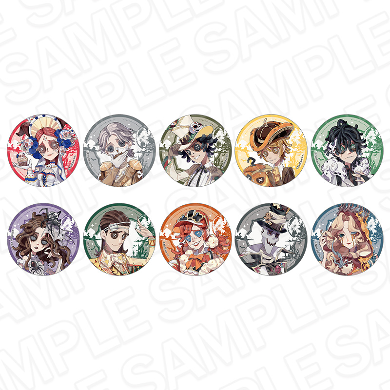 IdentityV 第五人格 画家 エドガー 缶バッジ ウィンターカフェ