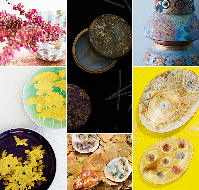 中国美術 青磁 刻模様 鋲縁 三足水盤(K-A856) 中国美術 青磁 刻模様 鋲