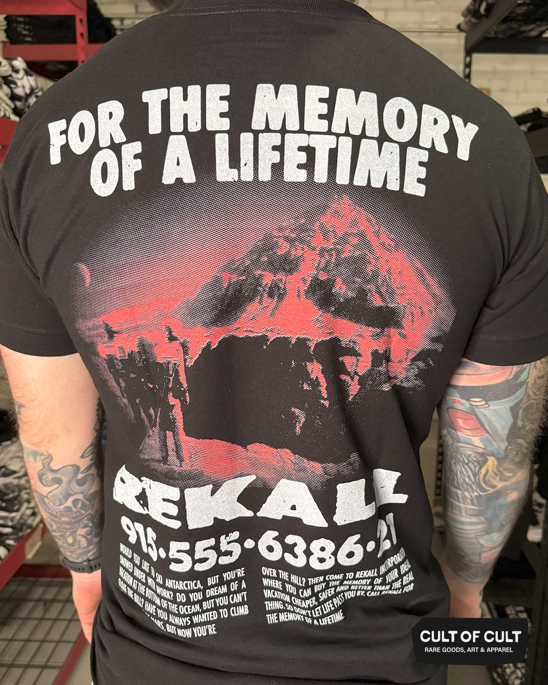 Total Recall 1990 Rekall T-Shirt – Cult of Cult