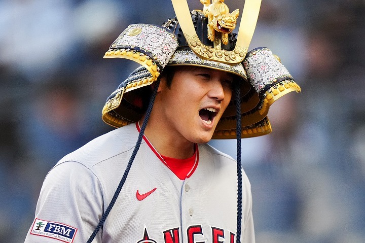 大谷翔平 甲冑兜