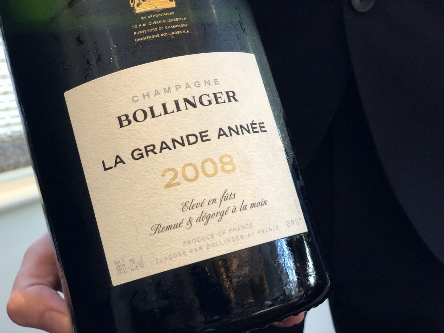 New: Bollinger La Grande Année 2008